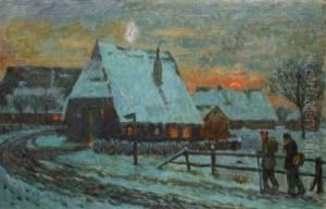 Haus In Hummelsbuttel by Ernst Wilhelm H. Eitner
