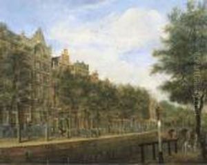 The Herengracht, Amsterdam, Looking Towards The Hartenstraat