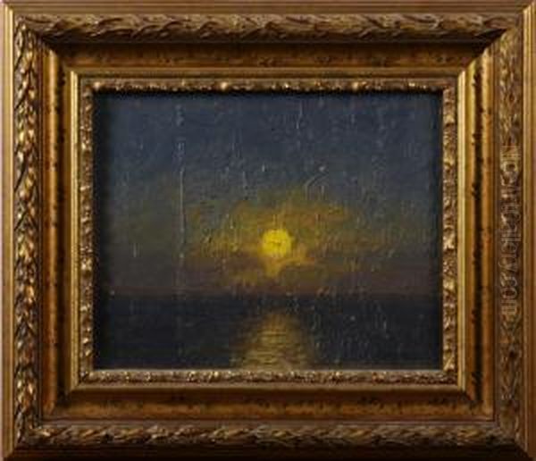 Hav Med Solnedgang - view 1