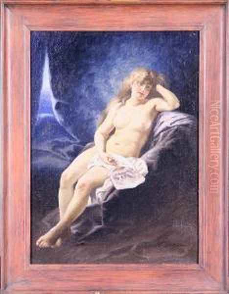 Nakenmodell, Signerad - view 1