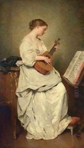 The music girl by Charles Chaplin