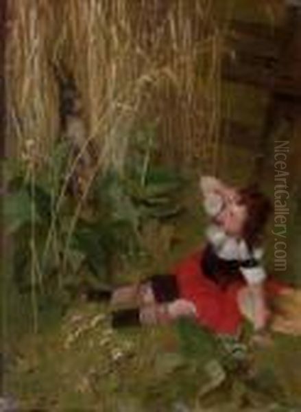 Flicka Med Hare - view 1