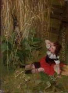 Flicka Med Hare by Emma Ekwall