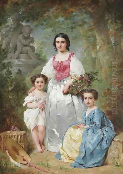 Portrait de la famille Gros - view 1