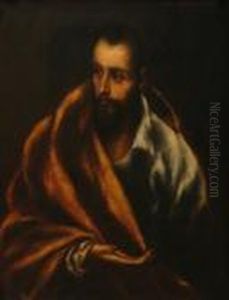 Portrait Of St. James by El Greco (Domenikos Theotokopoulos)
