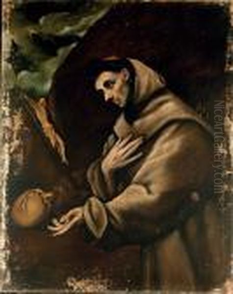 Saint Francis In Prayer - view 1