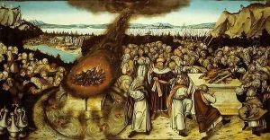The Rival Sacrifices of Elijah and the Priests of Baal, 1545 2