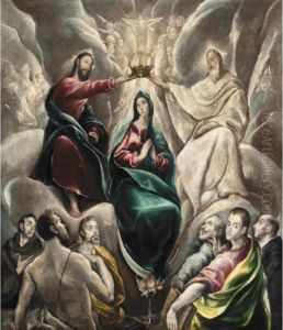 The Coronation Of The Virgin by El Greco (Domenikos Theotokopoulos)