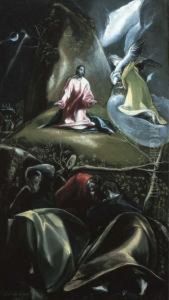 The Agony In The Garden by El Greco (Domenikos Theotokopoulos)