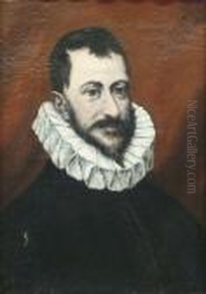 Portrait Of A Gentleman In A White Ruff - view 1