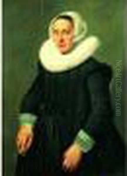 Portrait De Femme A La Collerette - view 1