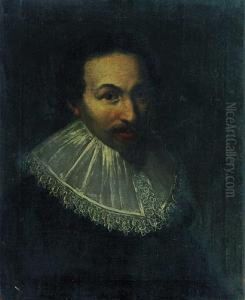 Portret Mezczyzny, L 20-te Lub 30-te Xviiw. Portret Mezczyzny, L 20-te Lub 30-te Xviiw.