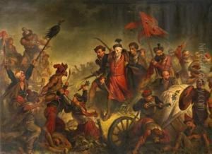 Death Of Stanislav Zolkiewski In The Battle Of Cecora 1620/21
