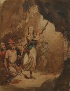 Scena Rodzajowa by Waleri Eliasz-Radzikowski