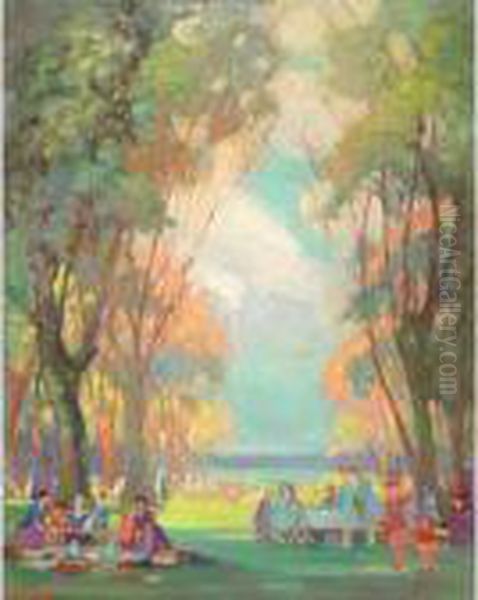 Toronto Island Picnic - view 1