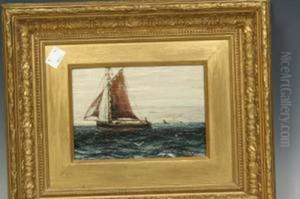 Sailing Ship On Calm Waters - view 1