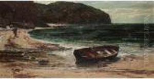 Under The Cliffs, Robin Hood's Bay by Edwin Ellis