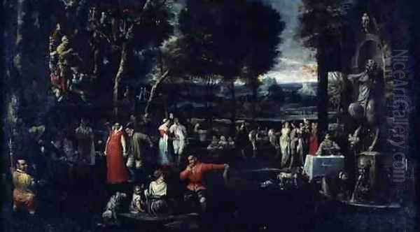 Fete Champetre or, Fete Milanese, c.1584 - view 1