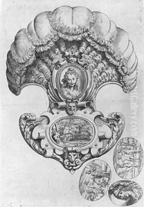 The Fan by Agostino Carracci