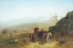 Moorish Shepherds In A Landscape Moorish Shepherds In A Landscape