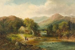 Old Water Mill, On The Lledr, Bettws-y-coed, North Wales Old Water Mill, On The Lledr, Bettws-y-coed, North Wales