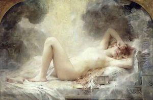 Danae And The Shower Of Gold by Leon Francois Comerre