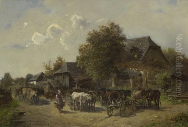 Auf Der Dorfstrase. - view 1