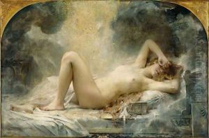 Golden Rain by Leon Francois Comerre