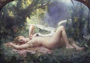 The Triumph of the Swan by Leon Francois Comerre