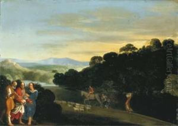 Christ On The Road To Emmaus - view 1