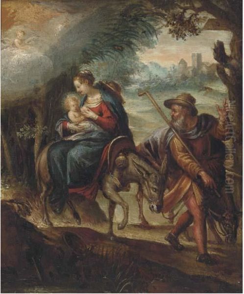 The Flight Into Egypt - view 1