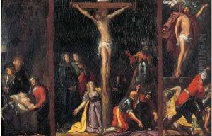 La Nativite, La Crucifixion, La Resurrection by Adam Elsheimer