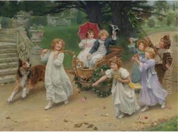 The Happy Pair (a Royal Procession) - view 1