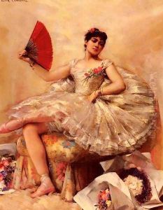 Portrait Of The Ballerina Rosita Mauri