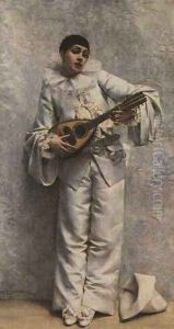 Pierrot by Leon Francois Comerre
