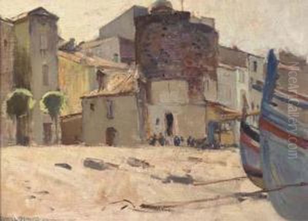 Near The Water's Edge, Collioure, France - view 1