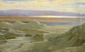 The Jordan Mountains And The Dead Sea