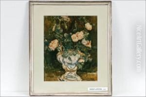 Ruusuja -rosor. by Magnus Enckell