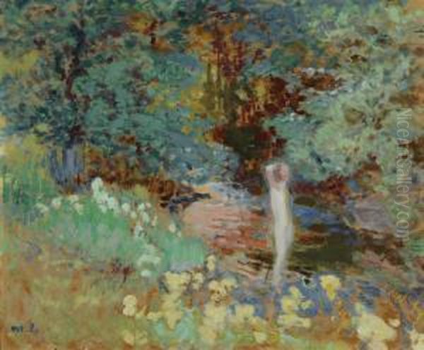 By A Pond - view 1