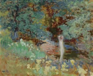 By A Pond by Magnus Enckell