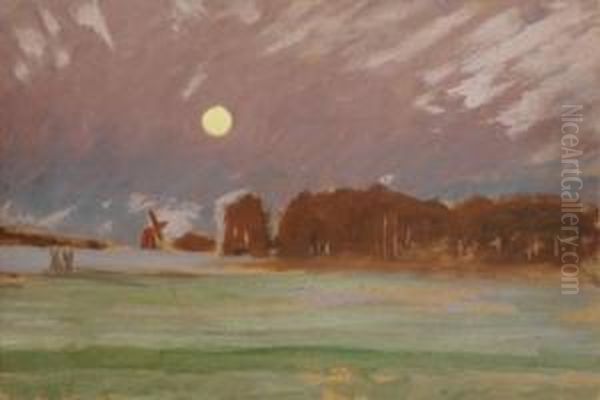 Landschaft Im Mondschein - view 1