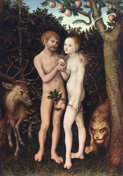 Adam and Eve 1533 - view 1