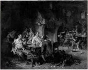 Dans La Taverne by Eduard Ender