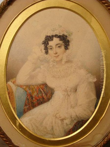 Lady Hatherton - Portrait Of A Young Lady - view 1