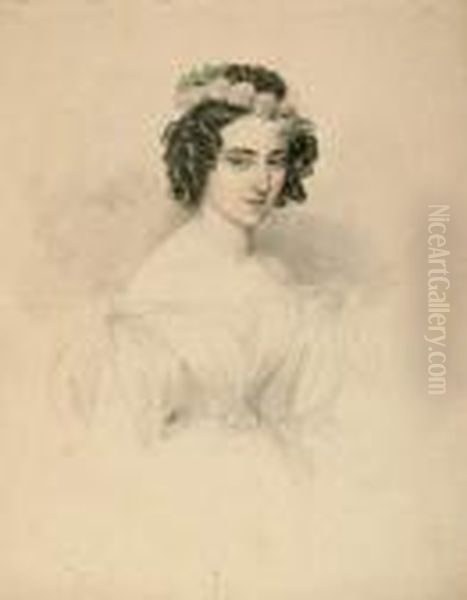 Portrait Einer Jungen Dame. - view 1