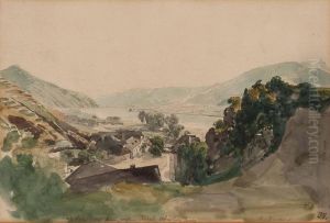 Wachauer Donaulandschaft: Ortsausgang Von Spitz A. D. Donau Mit Ausblick Nach Arnsdorf Wachauer Donaulandschaft: Ortsausgang Von Spitz A. D. Donau Mit Ausblick Nach Arnsdorf