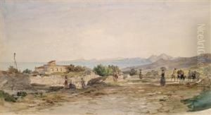 Coast Insouthern Italy by Thomas Ender
