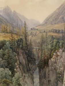 View Near Finkenberg In Thetuxertal by Thomas Ender
