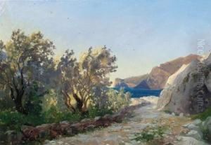 /attributed Kustenlandschaft by Thomas Ender