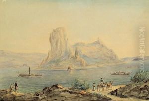 Theben Bei Pressburg by Thomas Ender